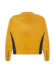 Rhude Leather Racing Jacket