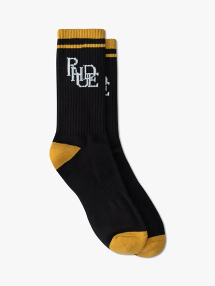 RHUDE Scramble Logo Sock