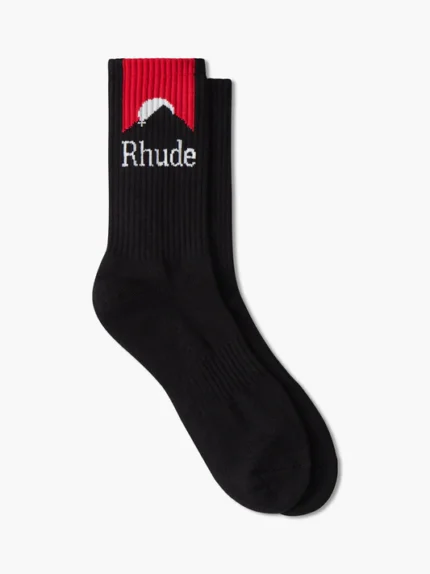 Black RHUDE MoonLight sock