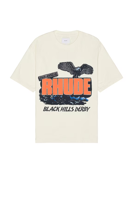 Rhude Black Hills Rally T-Shirt