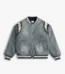 DENIM LIGHTNING VARSITY JACKET