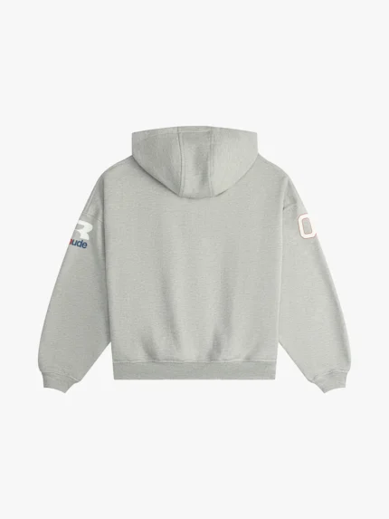 RHUDE RACING ZIP-UP HOODIE