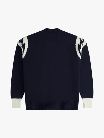 RHUDE LIGHTNING KNIT CARDIGAN