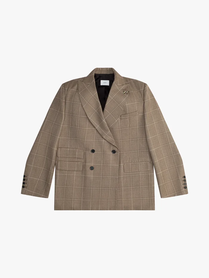 HOUNDSTOOTH SUIT JACKET