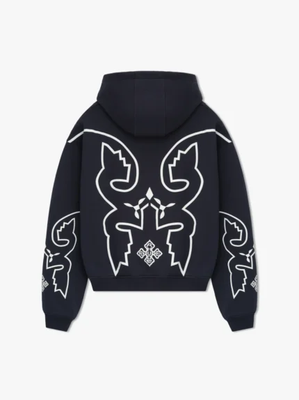 RHUDE WESTERN LOGO HOODIE