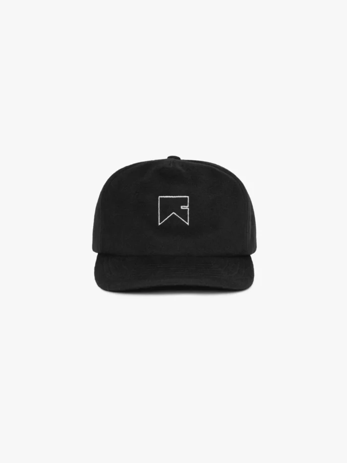 CASHMERE CHEVRON LOGO HAT