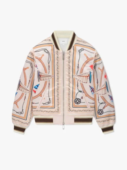 RHUDE NAUTICAL SATIN BOMBER SET