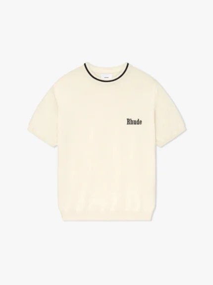 RHUDE LOGO KNIT T Shirt