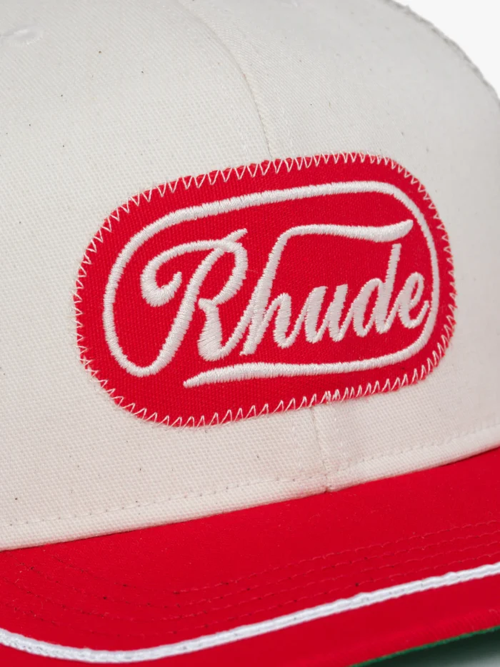 RHUDE PATCH TRUCKER HAT