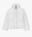 WHITE MOONLIGHT PUFFER JACKET