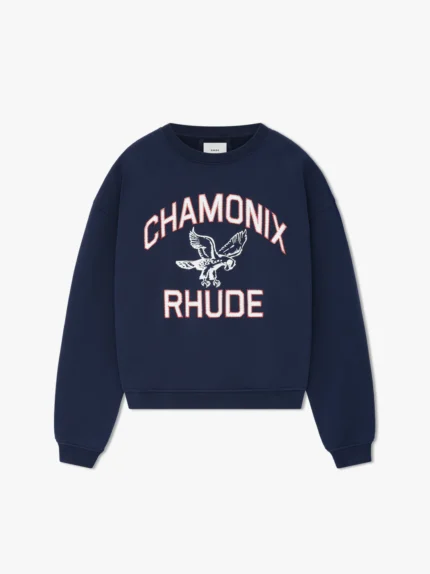 CHAMONIX CREWNECK NAVY