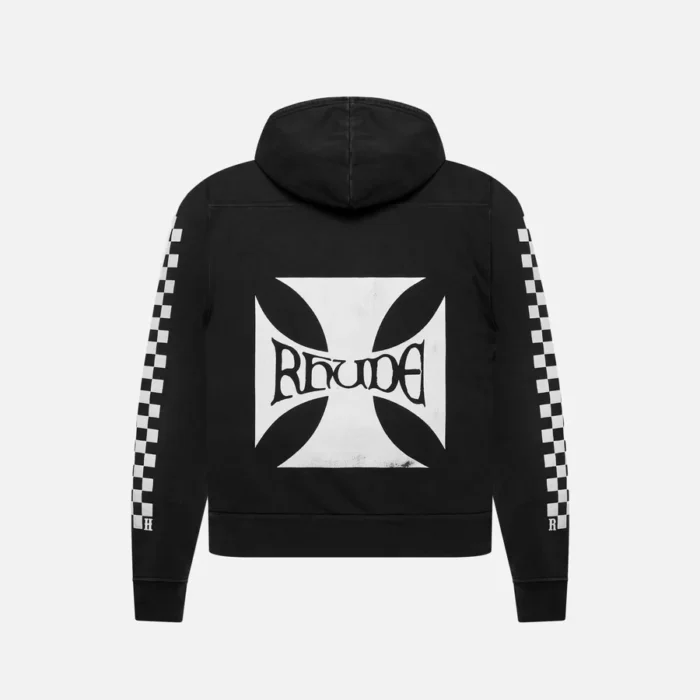 Rhude Checkered Hoodie