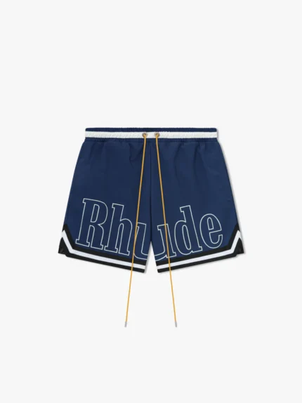 BLUE RHUDE BASKETBALL SWIM TRUNKS