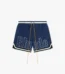 BLUE RHUDE BASKETBALL SWIM TRUNKS