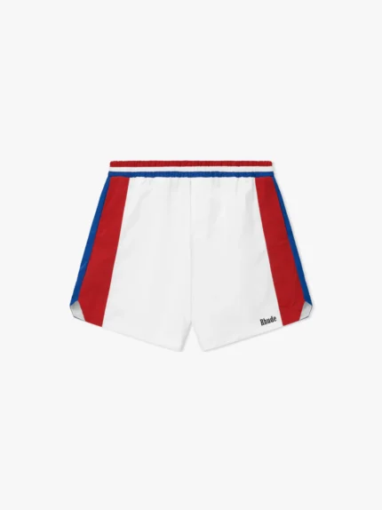 CHEVRON TRACK SHORTS