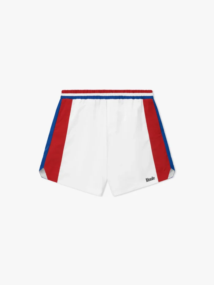 CHEVRON TRACK SHORTS