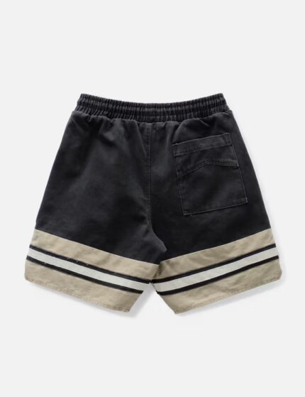 RHUDE EMBROIDERED LOGO SHORTS