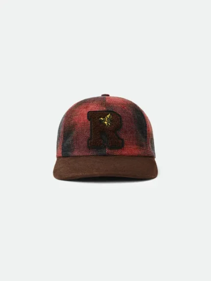 FLANNEL R PATCH 6-PANEL HAT