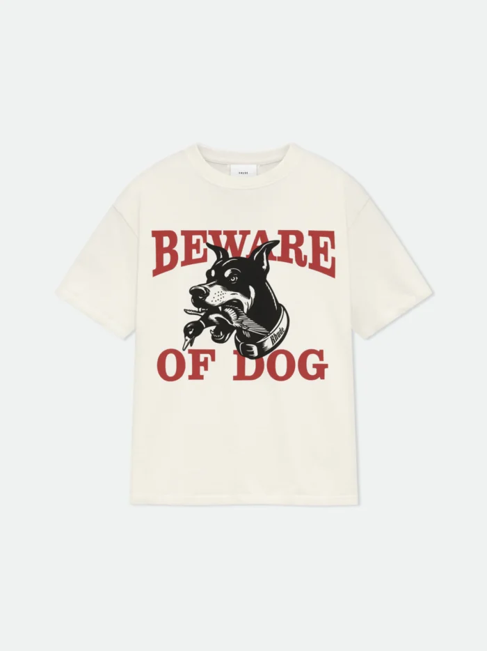 WARNING LOGO TEE