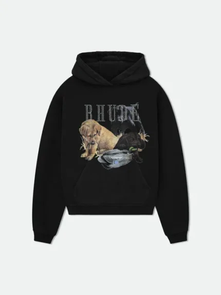 Rhinestone Hunting Dog Hoodie